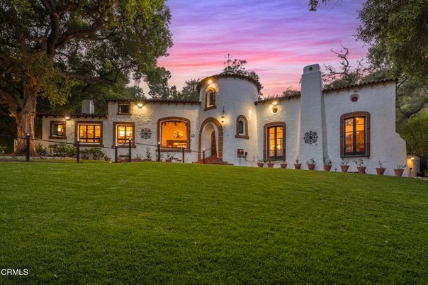 Backyard, Exterior, Facade, Spanish Mediterranean