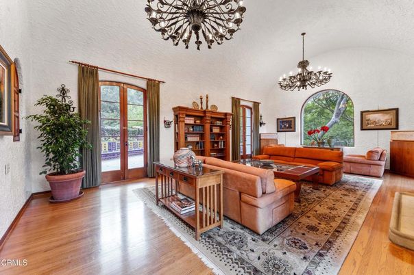 Chandelier, Interior, Living room, Wood Texture Flooring