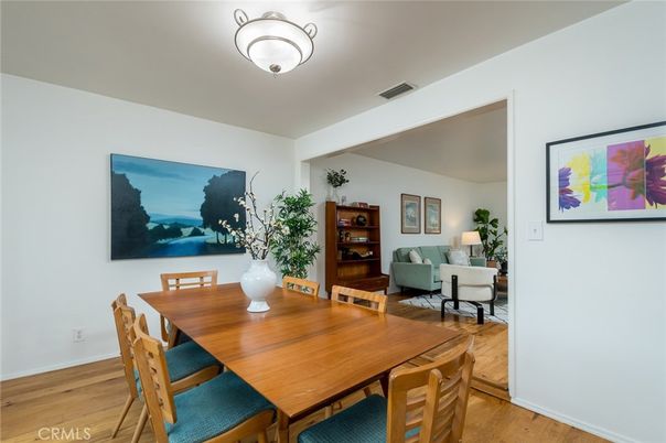 Dining room, Interior, Wood Texture Flooring