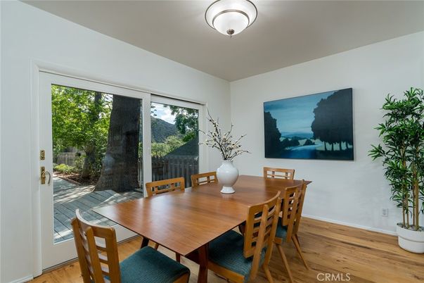 Dining room, Interior, Wood Texture Flooring