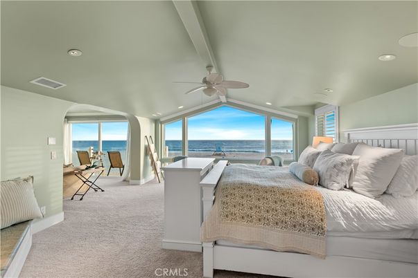 Bedroom, Interior, Recessed Lighting, Water