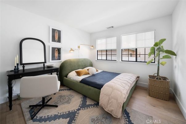 Bedroom, Home Office, Interior, Wood Texture Flooring