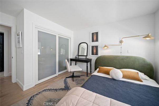 Bedroom, Home Office, Interior, Wood Texture Flooring