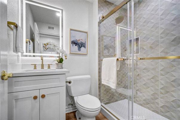 Bathroom, Glass Shower, Interior