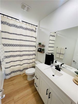 Bathroom, Home Office, Interior, Wood Texture Flooring