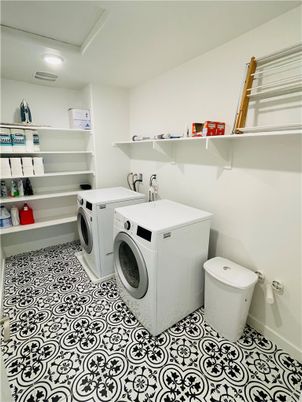 Interior, Recessed Lighting, Washer