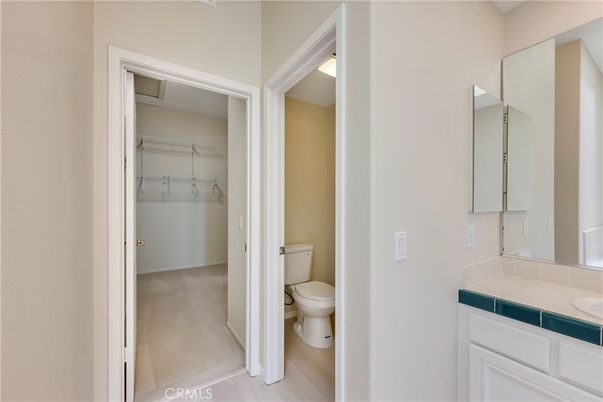 Bathroom, Interior, Tile Countertops, Walk-in Closets