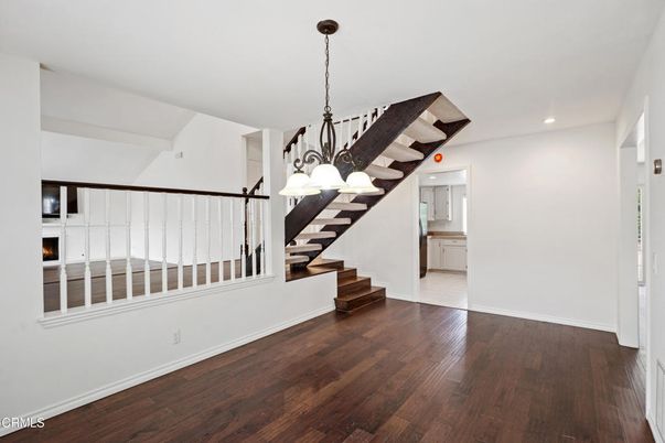 Chandelier, Interior, Recessed Lighting, Wood Texture Flooring