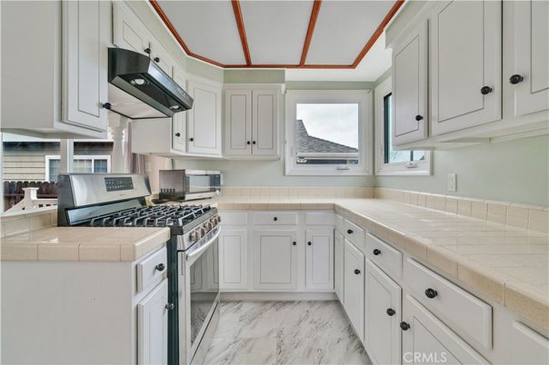 Interior, Kitchen, Marble, Tile Countertops