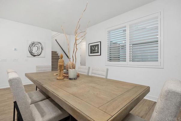 Dining room, Interior, Wood Texture Flooring