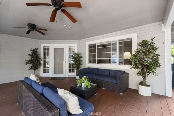 Exterior, Living room, Wood Texture Flooring