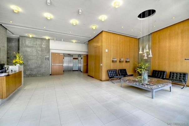 Elevator, Interior, Pendant Lights, Recessed Lighting, Wooden Walls