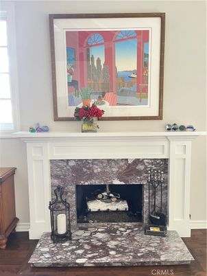 Fireplace, Interior, Water, Wood Texture Flooring