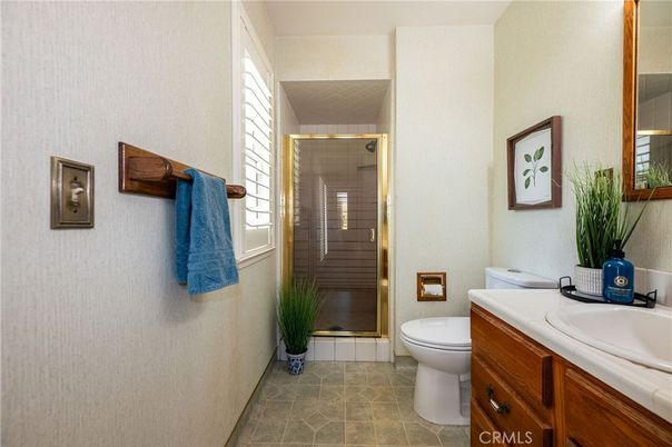 Bathroom, Glass Shower, Interior, Tile Countertops