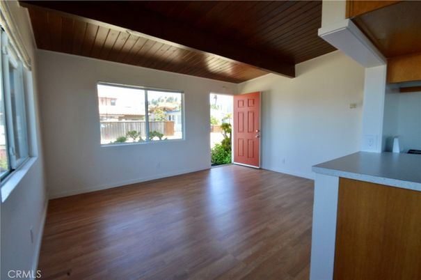 Empty room, Interior, Wooden Beams, Wooden Ceilings, Wood Texture Flooring