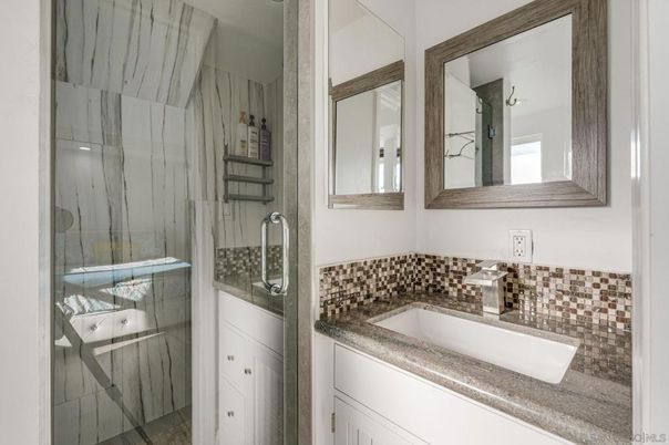 Bathroom, Glass Shower, Interior