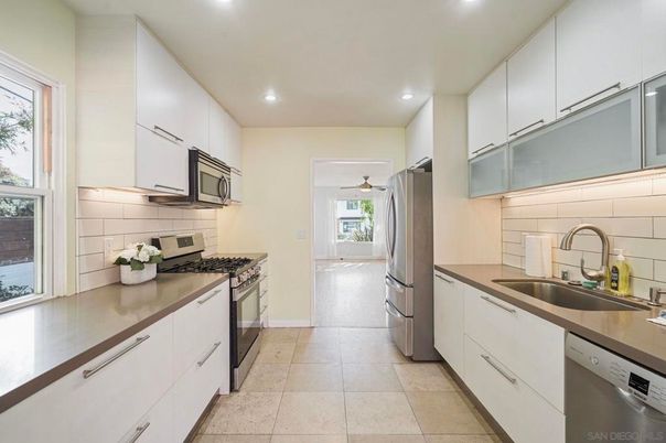 Interior, Kitchen, Recessed Lighting, Stainless Steel Appliances
