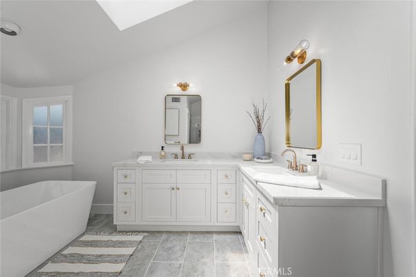 Bathroom, Dual Sink Vanities, Free Standing Baths, Interior