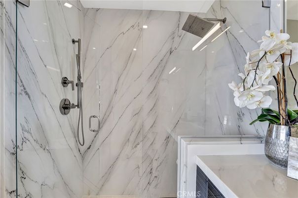 Bathroom, Interior, Marble Walls