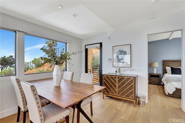 Bedroom, Dining room, Interior, Wood Texture Flooring