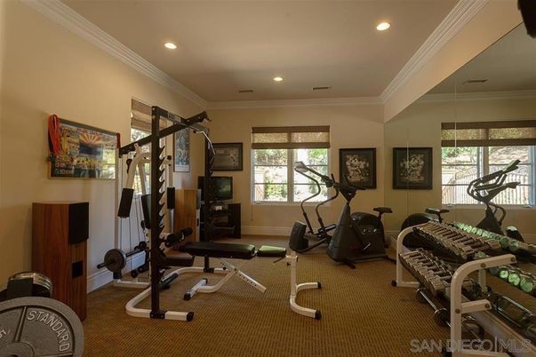 Fitness Equipment, Interior, Recessed Lighting