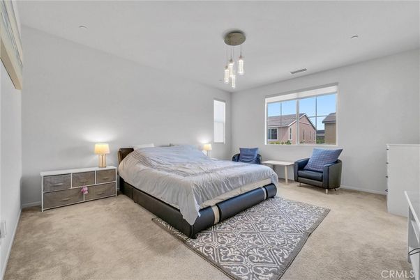 Bedroom, Interior, Pendant Lights