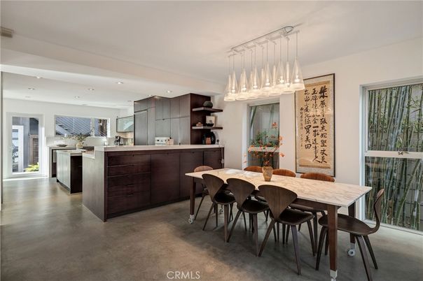 Dining room, Interior, Kitchen, Pendant Lights, Recessed Lighting