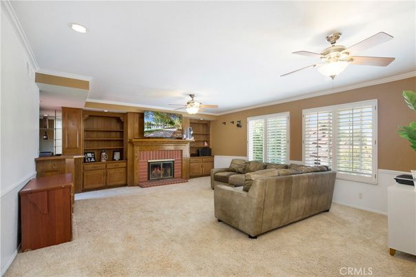 Fireplace, Interior, Living room, Recessed Lighting