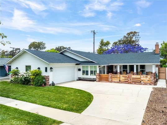 Attached, Backyard, Exterior, Facade, Ranch