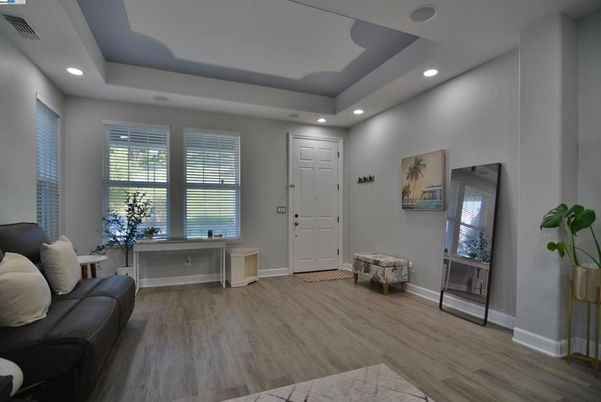 Interior, Recessed Lighting, Wood Texture Flooring
