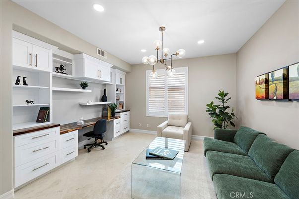 Home Office, Interior, Pendant Lights, Recessed Lighting