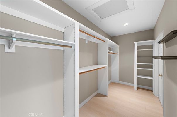 Interior, Recessed Lighting, Walk-in Closets, Wood Texture Flooring