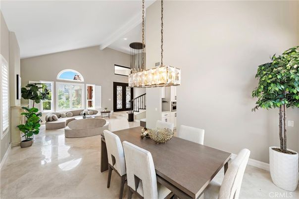 Dining room, Interior, Living room, Pendant Lights