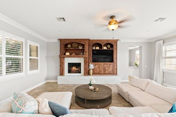 Fireplace, Interior, Living room
