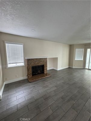 Empty room, Fireplace, Interior, Wood Texture Flooring