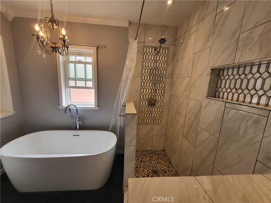 Bathroom, Free Standing Baths, Interior, Marble Walls