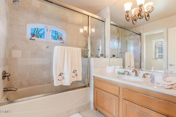 Bathroom, Glass Shower, Interior, Stone Walls
