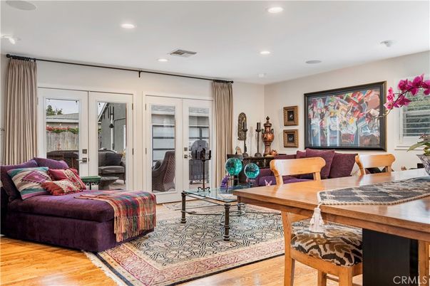 Home Office, Interior, Living room, Recessed Lighting, Wood Texture Flooring