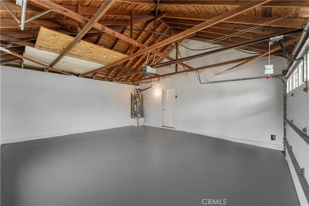 Garage, Interior, Wooden Beams, Wooden Ceilings