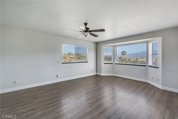 Empty room, Interior, Wood Texture Flooring