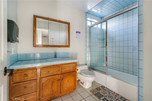 Bathroom, Glass Shower, Interior, Tile Countertops