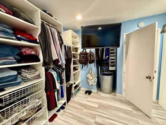 Interior, Recessed Lighting, Walk-in Closets, Wood Texture Flooring