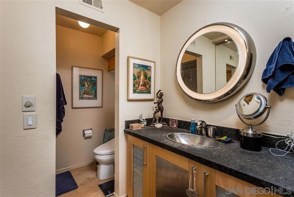 Bathroom, Dual Sink Vanities, Interior, Wood Texture Flooring