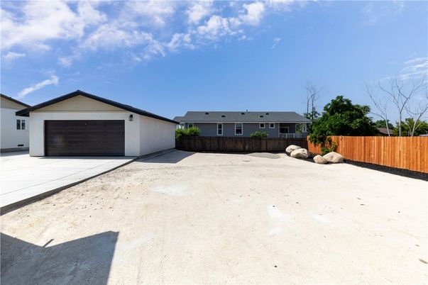Backyard, Detached Garage, Exterior