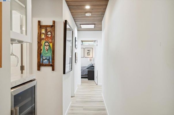 Interior, Recessed Lighting, Wooden Ceilings, Wood Texture Flooring