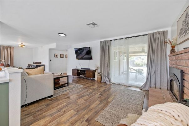 Fireplace, Interior, Living room, Wood Texture Flooring