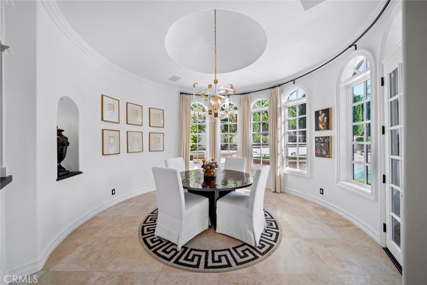 Dining room, Interior, Pendant Lights