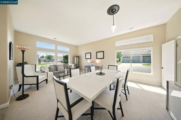 Dining room, Interior, Living room, Pendant Lights