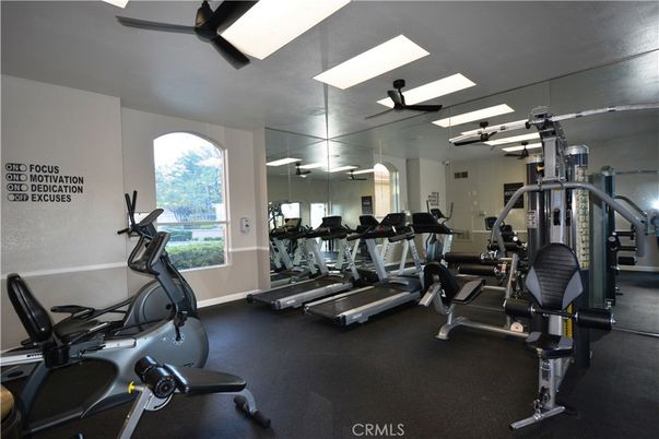 Fitness Equipment, Gym, Interior