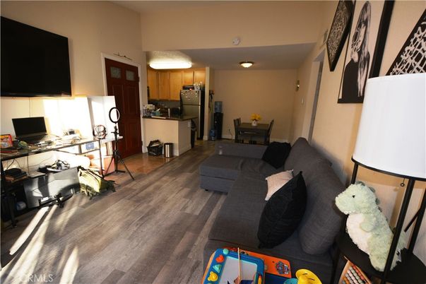 Interior, Kitchen, Living room, Wood Texture Flooring